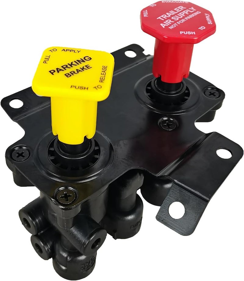 ZUVELLO K035691 Air Brake Manifold Control Dash Valve Fit For Freightliner Mack Volvo International Semi Trucks Trailers 5001231 745K035691 BWK035691 - Image 1